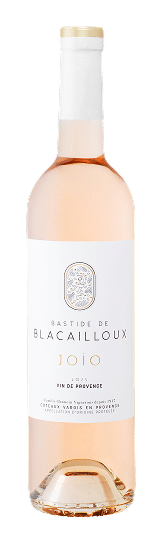 Bouteille de vin rose Joio, cuvee du domaine Blacailloux