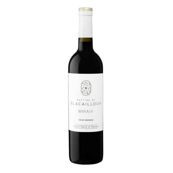 Bouteille de vin rouge Miraia du domaine Blacailloux